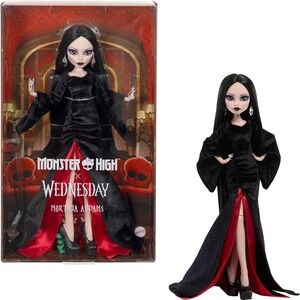 Monster High x Wednesday Morticia Addams Collectible Doll JLK99 in Shipper Box